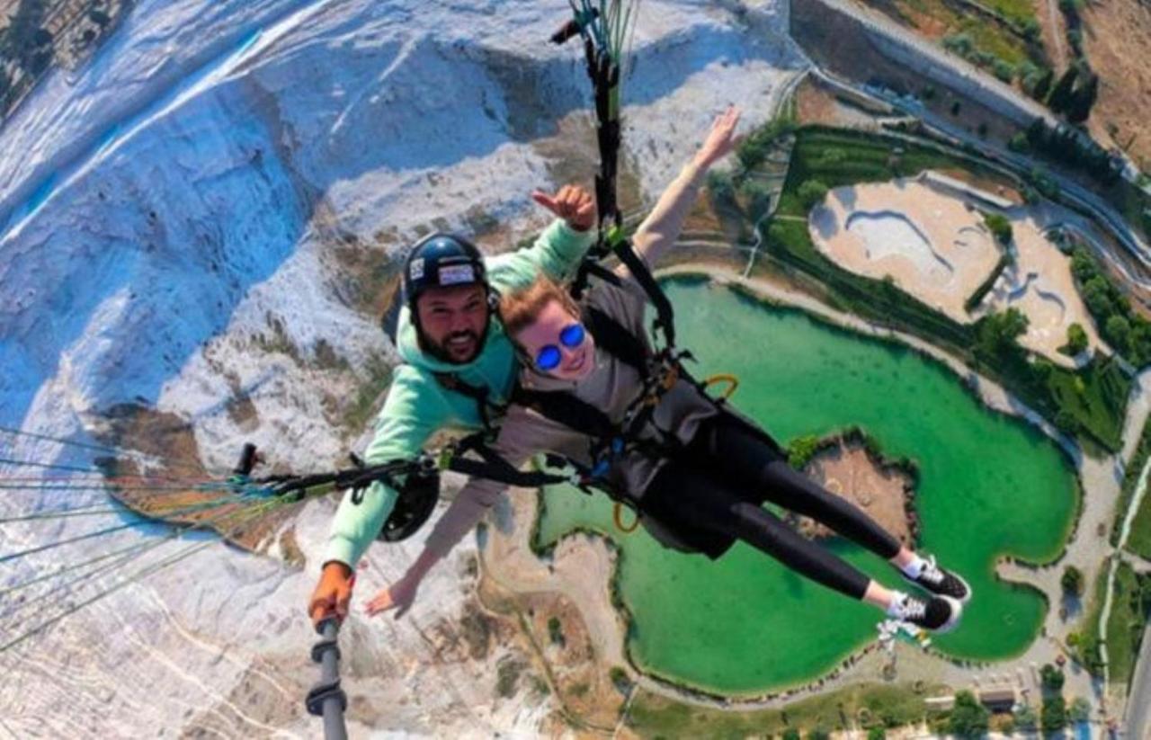 Guenes Apart Otel Pamukkale Ngoại thất bức ảnh